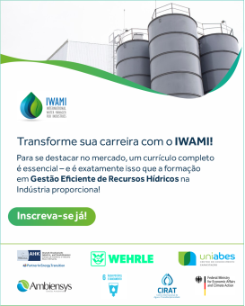 Trabalho de social media para as redes sociais da AHK Rio divulgando o curso IWAMI