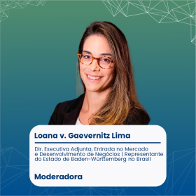 Trabalho de social media para as redes sociais da AHK Rio divulgando o webinar Smart Cities