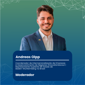 Trabalho de social media para as redes sociais da AHK Rio divulgando o webinar Smart Cities