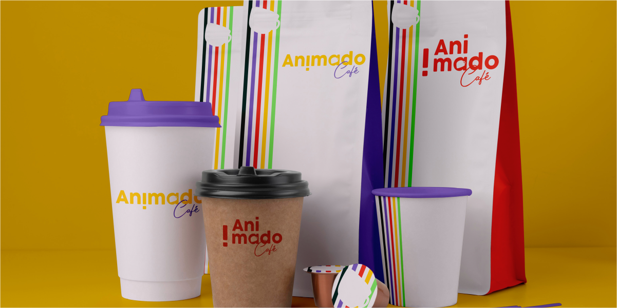 Animado Café - Branding